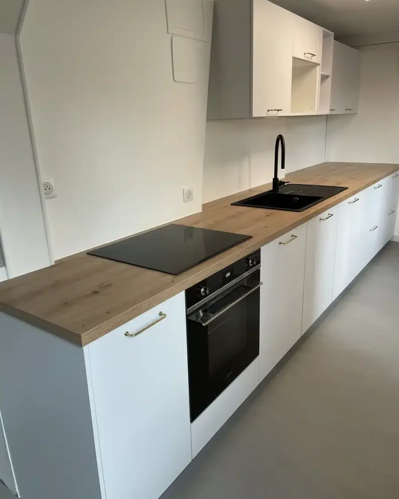 Réalisation cuisine, EMA Pose, menuisier agenceur, à Naisey-les-Granges